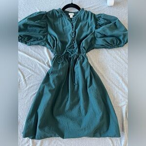 a new day Teal Mini Dress